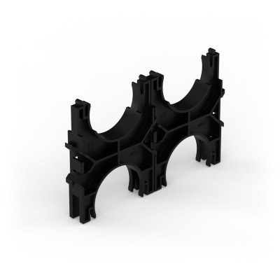 Кластер двойной двухсторонний для двустен. труб d63мм Промрукав PR13.02568