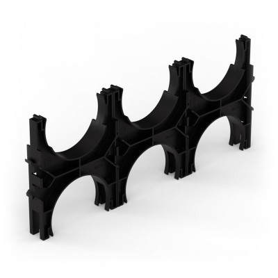 Кластер тройной двухсторонний для двустен. труб d110мм Промрукав PR13.02581