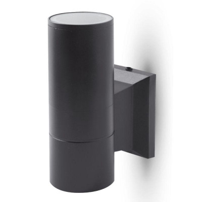 Светильник уличный фасадный металлический IP54 LGU10-03 C02 черн. Camelion 15388