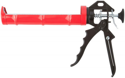 Пистолет для герметика 225мм полукорпусной профи FIT 14236