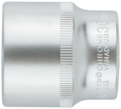 Головка шестигранная CrV 1/2дюйм 30мм FIT 62060