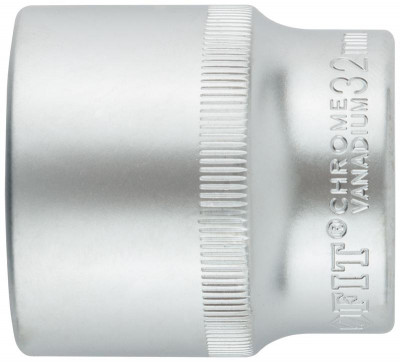 Головка шестигранная CrV 1/2дюйм 32мм FIT 62062