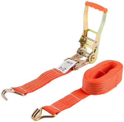 Ремень для крепления груза храповый механизм 196мм лента 50ммх6м 2000/4000кг FIT 64920