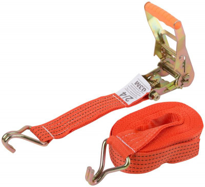 Ремень для крепления груза храповый механизм 196мм лента 50ммх8м 2000/4000кг FIT 64921