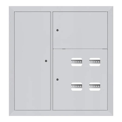 Щит этажный ЩЭ 4 кв. слаботочка слева (1000х950х160) TVENKOM БП-00015108
