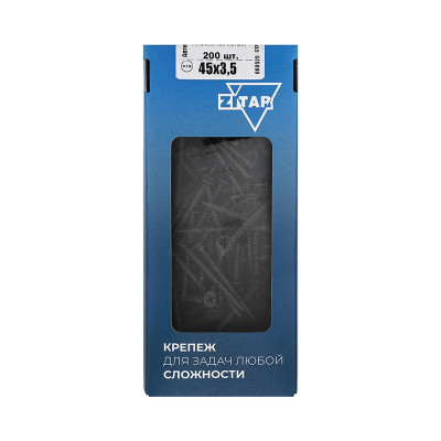 Саморез ШСГМ 3.5х45 (уп.200шт) Tech-Krep/Zitar 102131