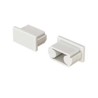 Комплект заглушек для профиля ALM004S-2M (уп.10шт) Maytoni ALM004EC