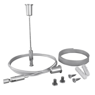 Комплект подвесов для радиусного профиля с проводом питания (уп.2шт) Maytoni ALM-3535R-PE-2M