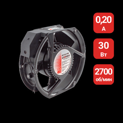 Вентилятор для охлаждения радиатора ТТР VENT-17251.220VAC.5MOHB.H10 ОВЕН 56621