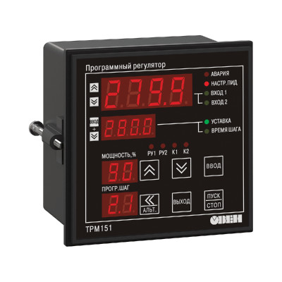 Измеритель ПИД-регулятор универсальный программный ТРМ151-Н.РУ.01 ОВЕН 11039