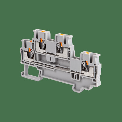 Клемма push-in двухуровневая 2.5кв.мм MTP-D2.5 ОВЕН 136791