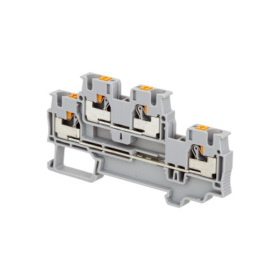 Клемма push-in двухуровневая 4кв.мм MTP-D4 ОВЕН 136799