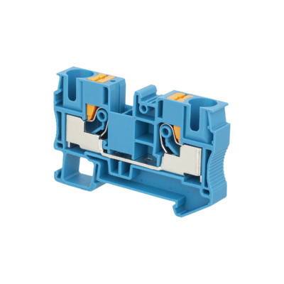 Клемма push-in проходная 10кв.мм син. MTP-10BL ОВЕН 136810