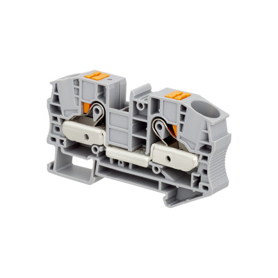 Клемма push-in проходная 16кв.мм сер. MTP-16 ОВЕН 136812