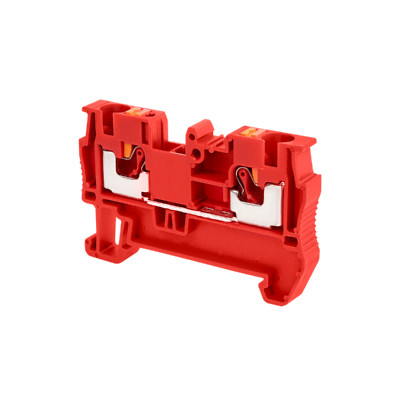 Клемма push-in проходная 4кв.мм красн. MTP-4RD ОВЕН 136795