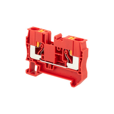 Клемма push-in проходная 6кв.мм красн. MTP-6RD ОВЕН 136807