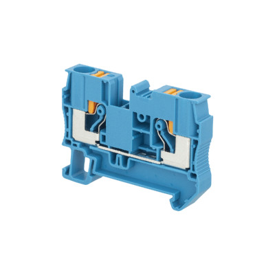 Клемма push-in проходная 6кв.мм син. MTP-6BL ОВЕН 136806