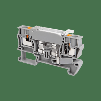 Клемма push-in с держателем предохранителя 4кв.мм MTP-4F ОВЕН 136801