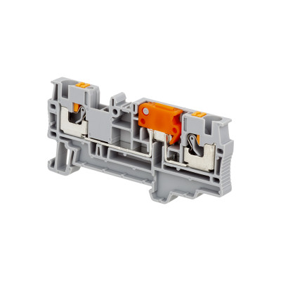 Клемма push-in с ножевым размыкателем 4кв.мм MTP-4KS ОВЕН 136804