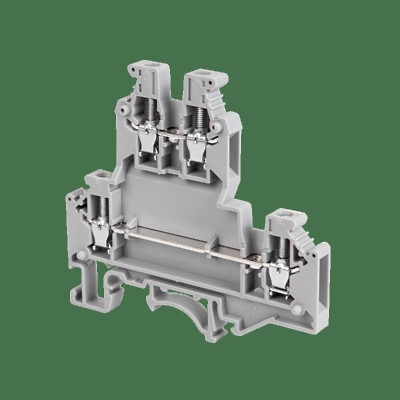 Клемма винтовая двухуровневая удлиненная 2.5кв.мм MTU-D2.5L ОВЕН 136859