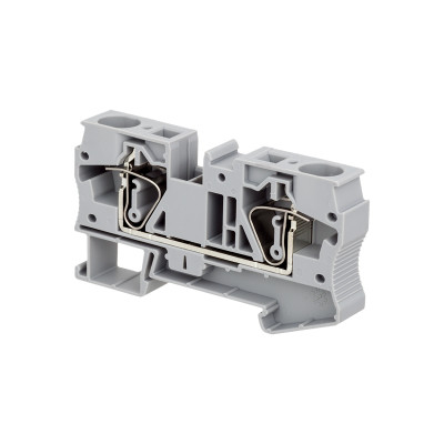 Клемма пружинная проходная 16кв.мм сер. MTS-16 ОВЕН 136896