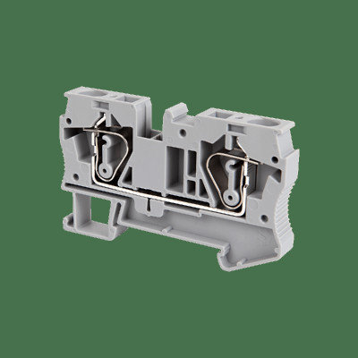 Клемма пружинная проходная 6кв.мм сер. MTS-6 ОВЕН 136889