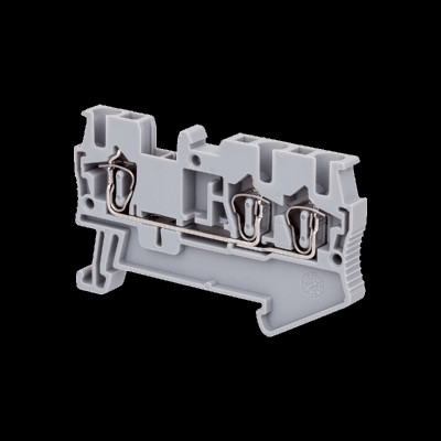 Клемма пружинная трехпроводная 2.5кв.мм MTS-TO2.5 ОВЕН 136880