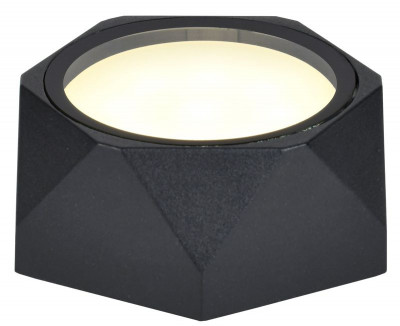 Светильник 5304 GX53 IP65 уличный потолочный черн. IEK LT-UPU0-5304-GX53-1-K02