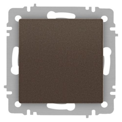 Кнопка Accent 6-109-08 10А-250В IP20 СУ бронза Intro Б0063619