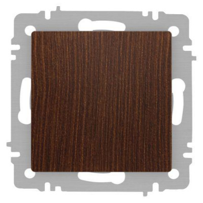 Выключатель 1-кл. СП Accent 6-101-10 10А IP20 250В AL/CU венге Intro Б0063444