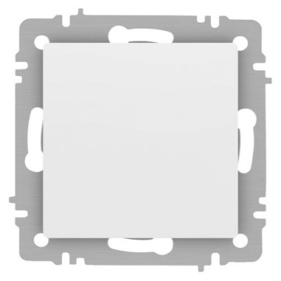 Переключатель 1-кл. СП Accent 6-103-01М 10А IP20 250В AL/CU бел. матов. Intro Б0063476