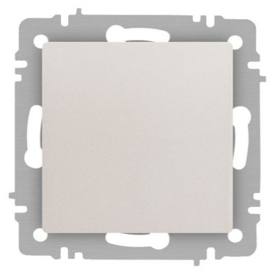 Переключатель 1-кл. СП Accent 6-103-06 10А IP20 250В AL/CU перламутр. Intro Б0063432