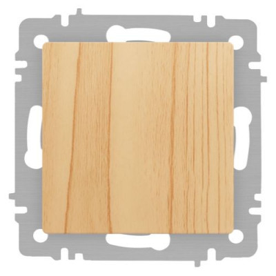 Переключатель перекрестный 1-кл. СП Accent 6-108-11 10А IP20 250В сосна Intro Б0063600