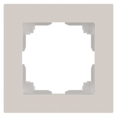 Рамка 1-м СП Accent 6-501-06 перламутр. Intro Б0063753