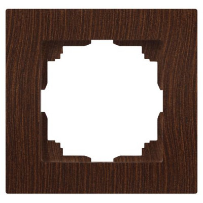 Рамка 1-м СП Accent 6-501-10 венге Intro Б0063770