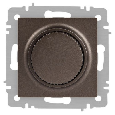 Светорегулятор поворотный СП Accent 6-401-08 600Вт 230В IP20 бронза Intro Б0063684