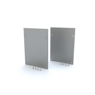 Заглушка алюминиевая RVE-CAP_5070 черн. (уп.2шт) RVElektro RVE000000275070
