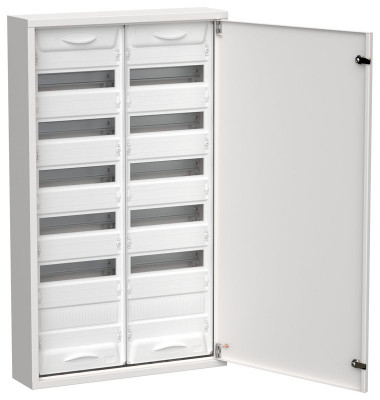 Корпус ЩРн-144 (2х72) TITAN 5 960х570х140 IP31 метал. бел. IEK TI5-50-N-2X072-31