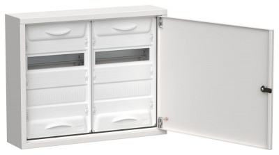 Корпус ЩРн-48 (2х24) TITAN 5 460х570х140 IP31 метал. бел. IEK TI5-50-N-2X024-31