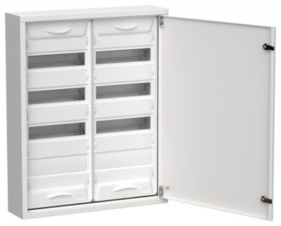 Корпус ЩРн-96 (2х48) TITAN 5 710х570х140 IP31 метал. бел. IEK TI5-50-N-2X048-31