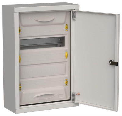 Корпус ЩРн-24 (1х24) TITAN 5 460х310х140 IP31 метал. сер. IEK TI5-50-N-024-31-7035
