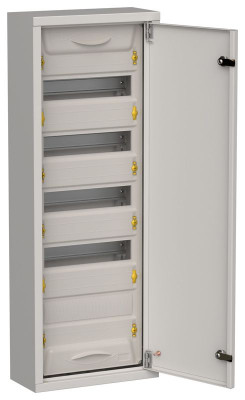 Корпус ЩРн-60 (1х60) TITAN 5 835х310х140 IP31 метал. сер. IEK TI5-50-N-060-31-7035