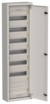 Корпус ЩРн-84 (1х84) TITAN 5 1085х310х140 IP31 метал. сер. IEK TI5-50-N-084-31-7035