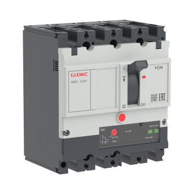 Выключатель автоматический 3N 16А 150кА pro MNX125H при AC415V расцепитель TMD YON MNX125H3NTMD0016