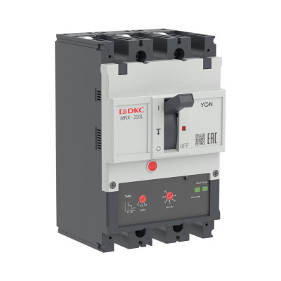Выключатель автоматический 3P 250А 70кА pro MNX250L при AC415V расцепитель TMM YON MNX250L3PTMM0250