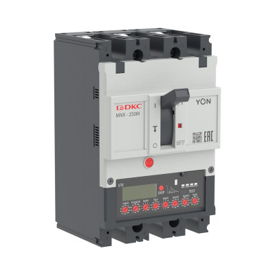 Выключатель автоматический 3P 100А 100кА pro MNX250M при AC415V расцепитель ETE YON MNX250M3PETE0100