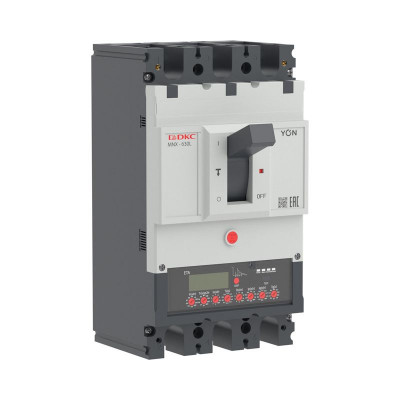 Выключатель автоматический 3P 630А 70кА pro MNX630L при AC415V расцепитель ETA YON MNX630L3PETA0630