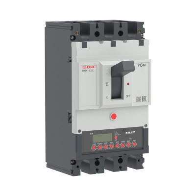 Выключатель автоматический 3P 630А 70кА pro MNX630L при AC415V расцепитель ETE YON MNX630L3PETE0630