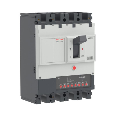 Выключатель автоматический 4P 630А 100кА pro MNX630M при AC415V расцепитель ETS YON MNX630M4PETS0630