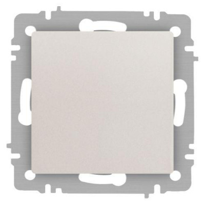 Кнопка Accent 6-109-06 10А-250В IP20 СУ перламутр. Intro Б0063615